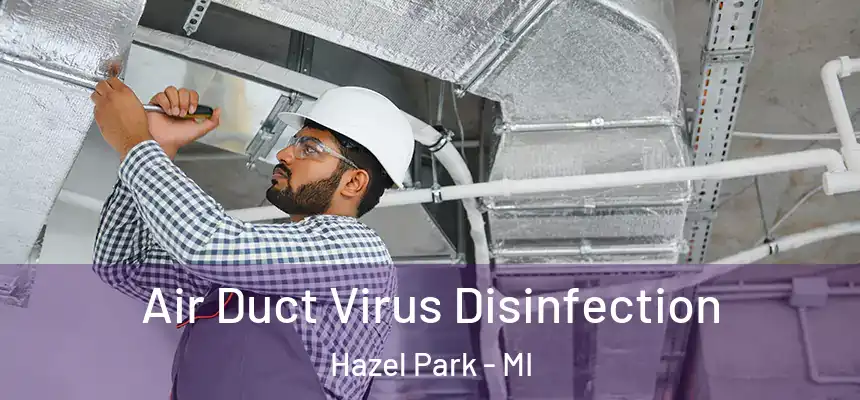  Air Duct Virus Disinfection Hazel Park - MI